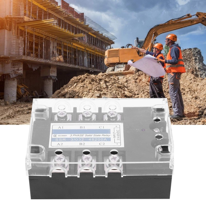 Three-Phase Solid State Relay,AC 480V 200A Solid State Relay, SSR‑3/032‑48200A