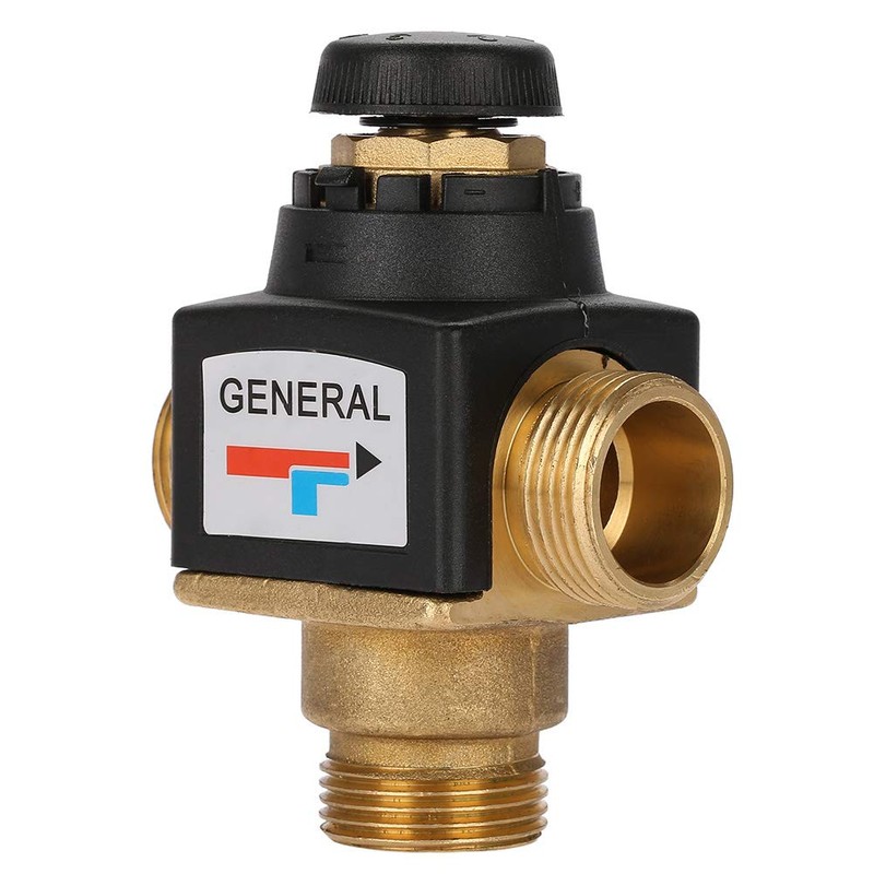 Thermostatic Mixing Valve, Brass Thermostatic Mixing Valve, with G3/4 Male