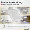 Steinberg14 White Ventilation Grille 250 x 170 mm - Plastic