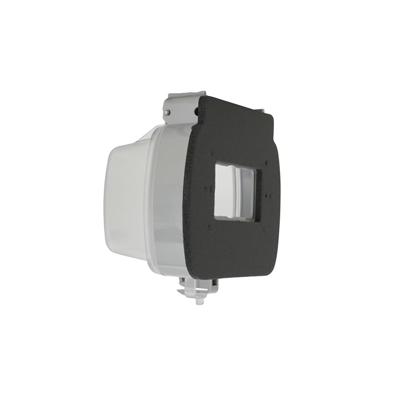 Leviton Weatherproof Outlet Box, Extra Duty 1-Gang While-In-Use Cover Includes
