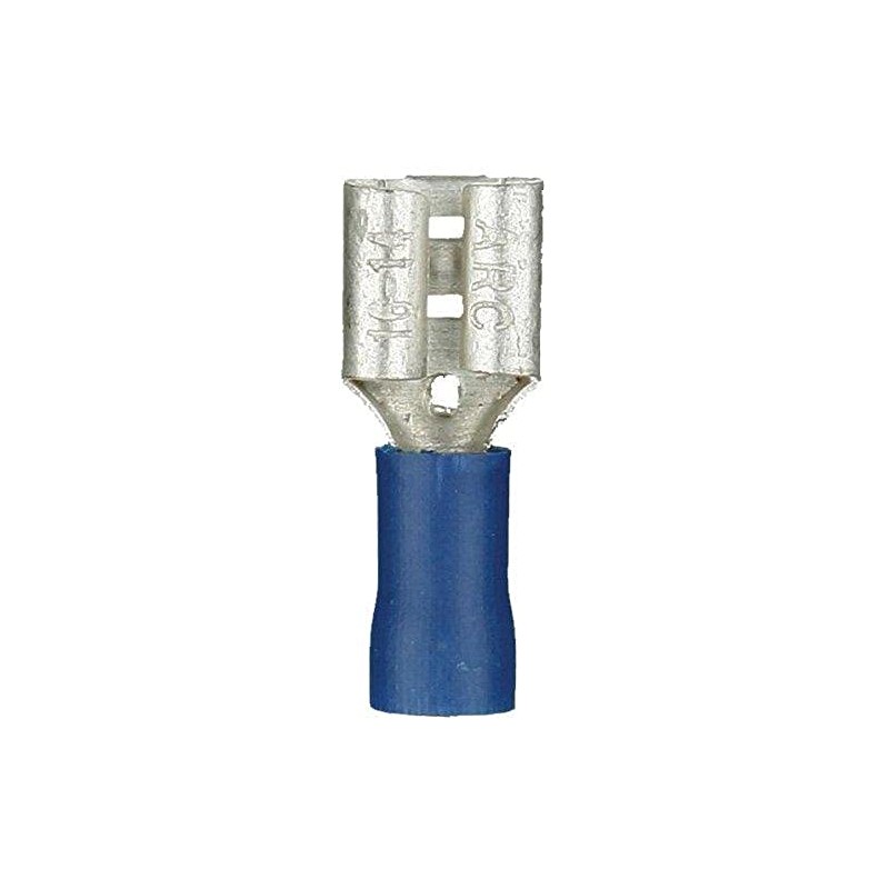 Install Bay BVFD205 Vinyl Female Connector 16/14 Gauge .205, 100-Pack