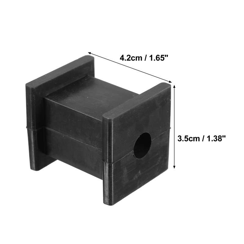 A ABSOPRO Set of 4 Car Silencer Exhaust Hanger Socket