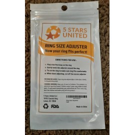 5 Stars United (NEW) 5 STARS UNITED RING SIZE ADJUSTER - 12 PIECES