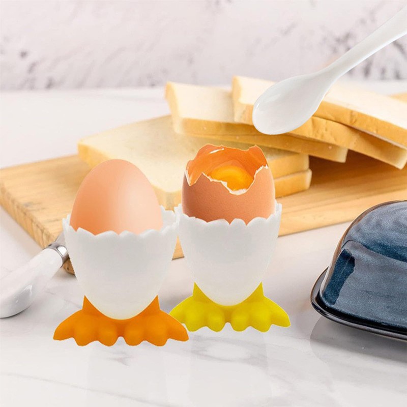 3個 鶏の足の卵カップ エッグトレイ エッグスタンド エッグカップ エッグホルダー なエッグカップ エッグカップ 卵ト ゆで卵のカップホルダー