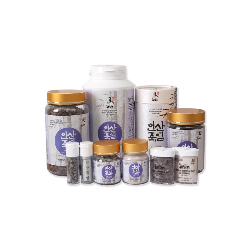 Phosphate bamboo salt Insan Bamboo Salt 9-Times Purple Bamboo Salt