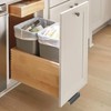 Syagnos Cabinet Foot Pull for Trash Drawer, Hands Free Garbage