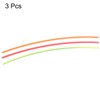sourcing map Fiber Optic Rods PMMA 3mmx15cm for Sight Filament