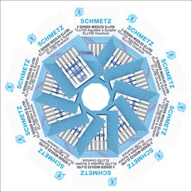 50 Schmetz ELx705 Sewing Machine Needles - Size 80/12 - Box of 10 Cards