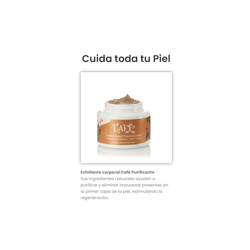 SET CORPORAL CON CAFÉ EXFOLIANTE Y MANTEQUILLA CORPORAL EXQUISITO AROMA
