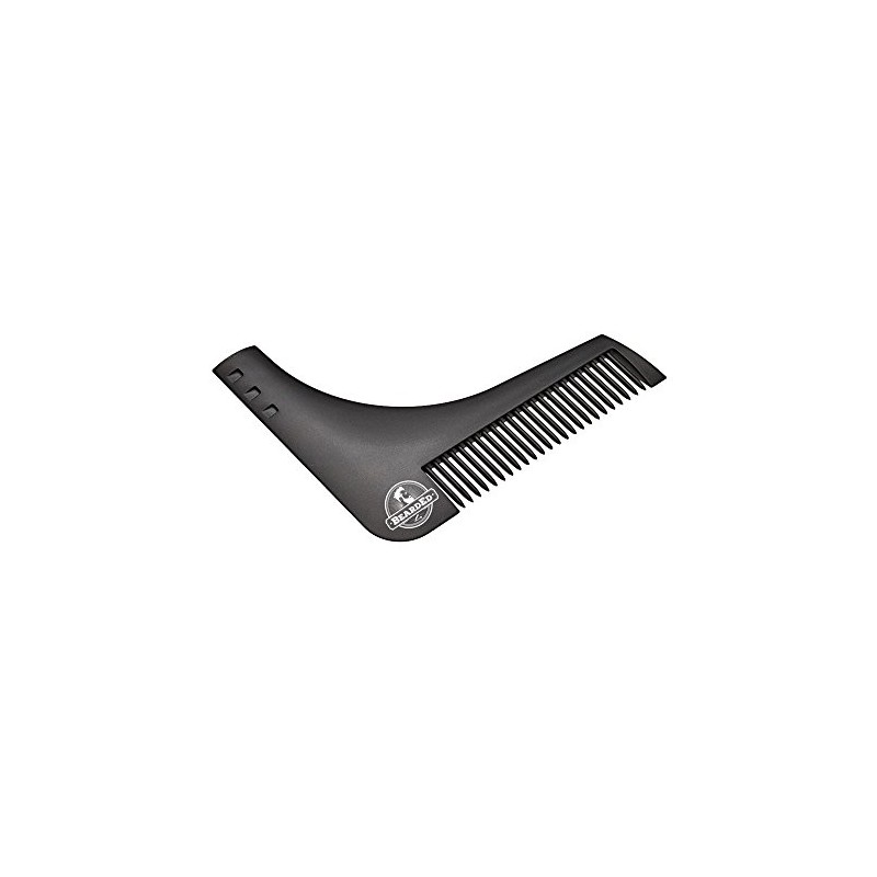 Beard contour guide comb