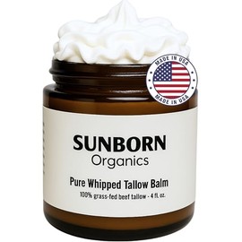 Reborn Organics- UN INGREDIENTE NATURAL: Solo sebo de res puro, orgánico y 100% alimentado con pasto. Todo lo que tu piel y tu cuerpo necesitan para u