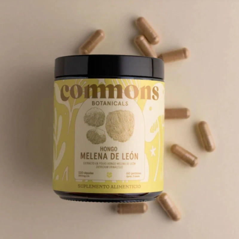 Melena De León Adaptógeno Commons 120 Cápsulas