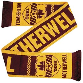 Motherwell Football Fans Scarf (100% Acrylic), Fans Match Day Scarf, Football Scarf, Well Fans Scarf