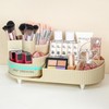 Winter Shore Rotating Vanity Makeup Storage, beige