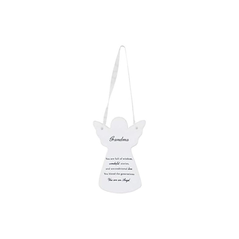 Guardian Angel Grandma, Wall Hanging Ribbon, Meaningful Plaque Keepsake, for