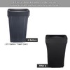 BSTKEY 23 Gallon Stretch Spandex Trash Can Cover, 2 Pack