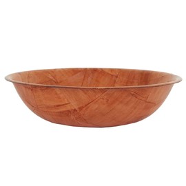 APOLLO Woven Wood Bowl 25cm, Multi-Colour, 25.1x6x25.1, 1973