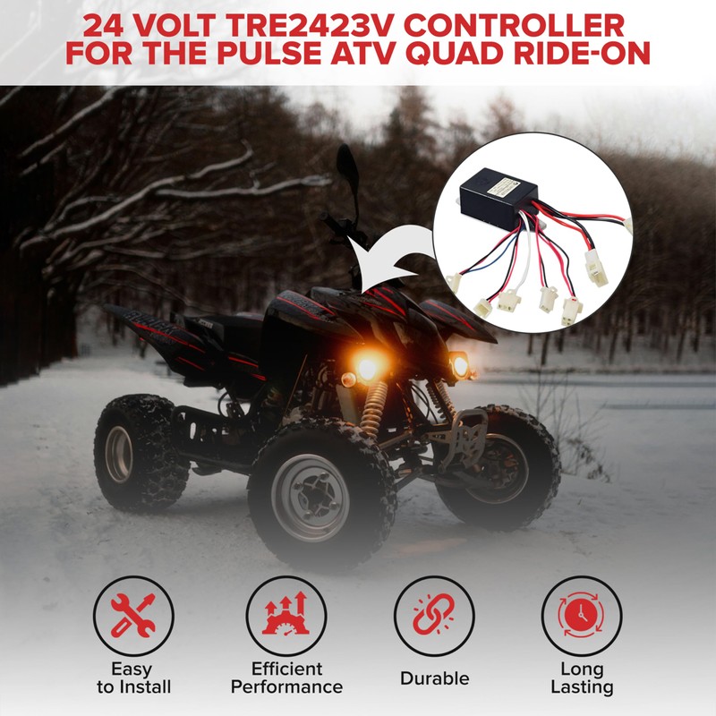 AlveyTech 24 Volt TRE2423V Controller for The Pulse ATV Quad