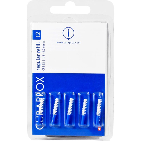 CURAPROX Interdentalbürsten CPS 12 regular 1,3 - 3,2 mm blau, 5 pcs. Interdental brushes