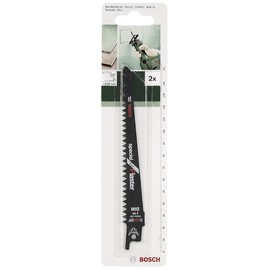 BOSCH S628DF/2G Saber Saw Blade for Drywall Boards, Set of 2
