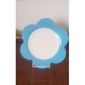 Villeroy & Boch Wonderful World Bloom 10 1/2 in Dinner Plate Blue New