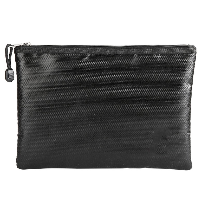 27 x 16cm Waterproof Fireproof File Document Organizer Storage Bag