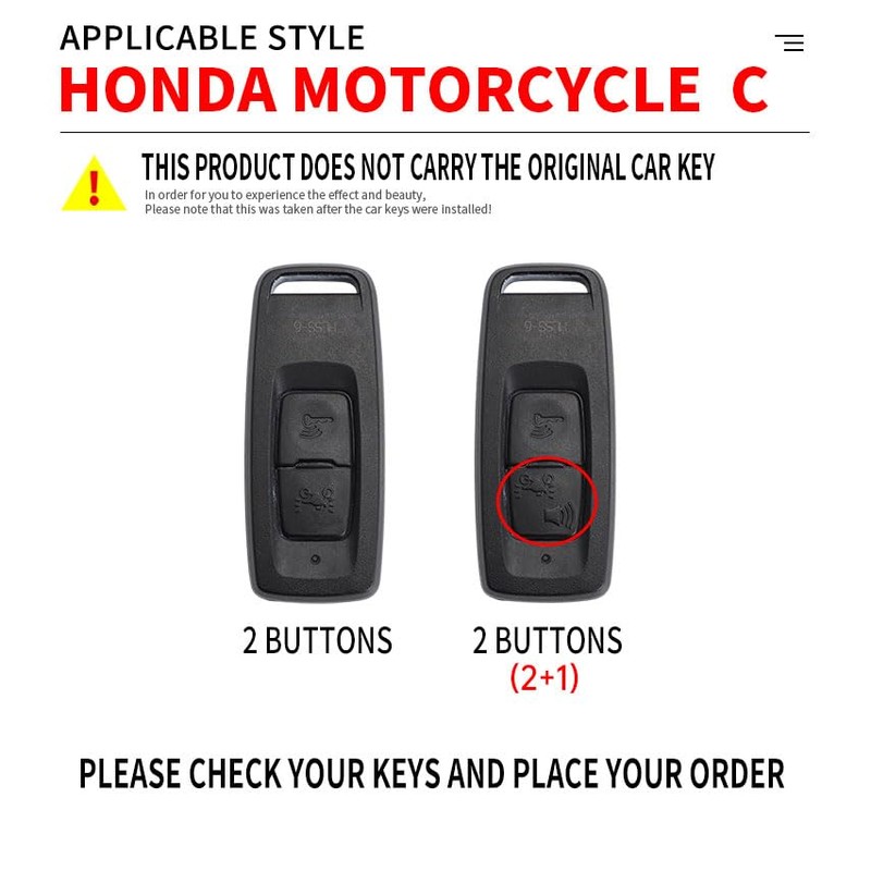TECART Key Fob Cover Fit for Honda X ADV SH