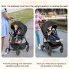 BABY JOY Baby Stroller, Foldable Toddler Stroller with Reversible Seat,