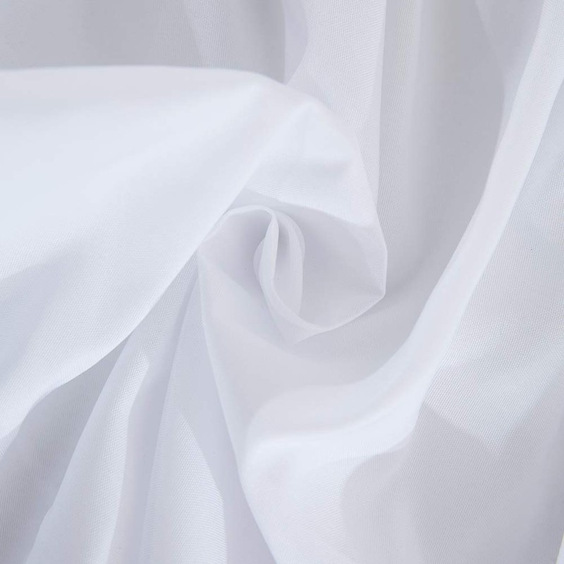 White Elastic Bed Skirt Ruffle, Polyester Easy Fit Spread Cover