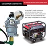 New Version Replacement Generator Carburetor for Harbor Freight Electric 66604
