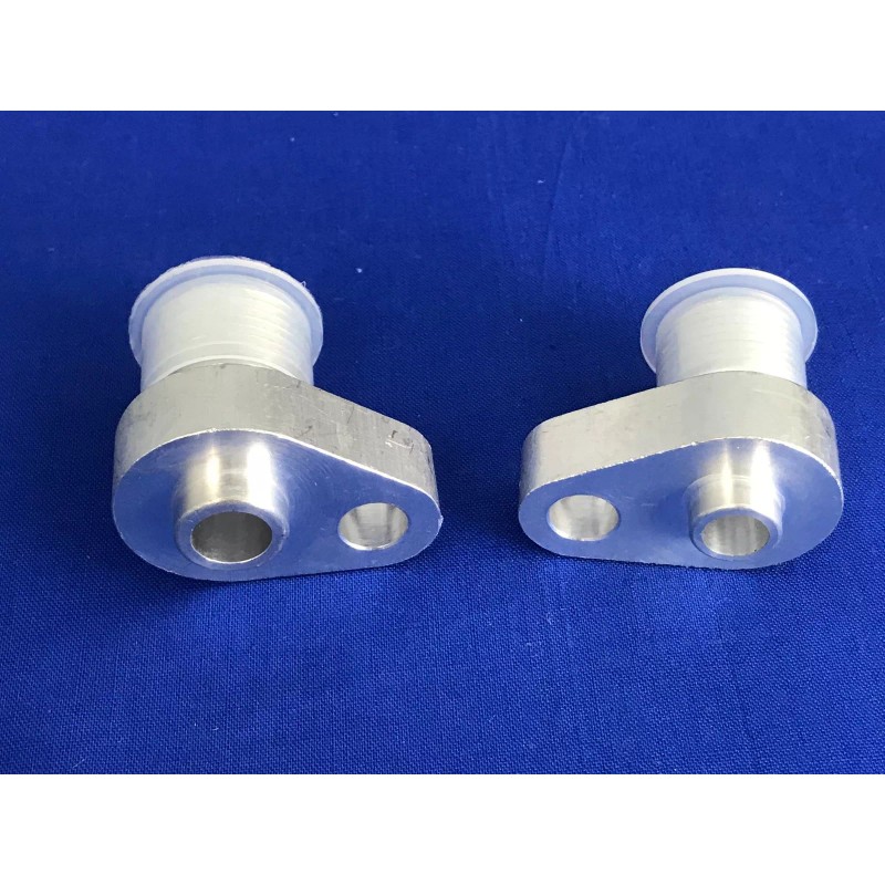 PRIVATE SD7B10 STRAIGHT AC COMPRESSOR PAD MOUNT 'PEANUT' FITTING ADAPTER