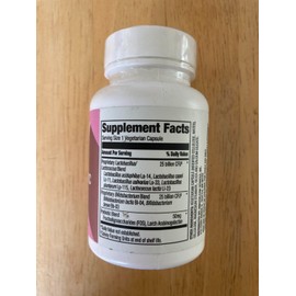 Revly Womens Probiotic 50 Billion Urinary Tract Vaginal Health 60 Capsules