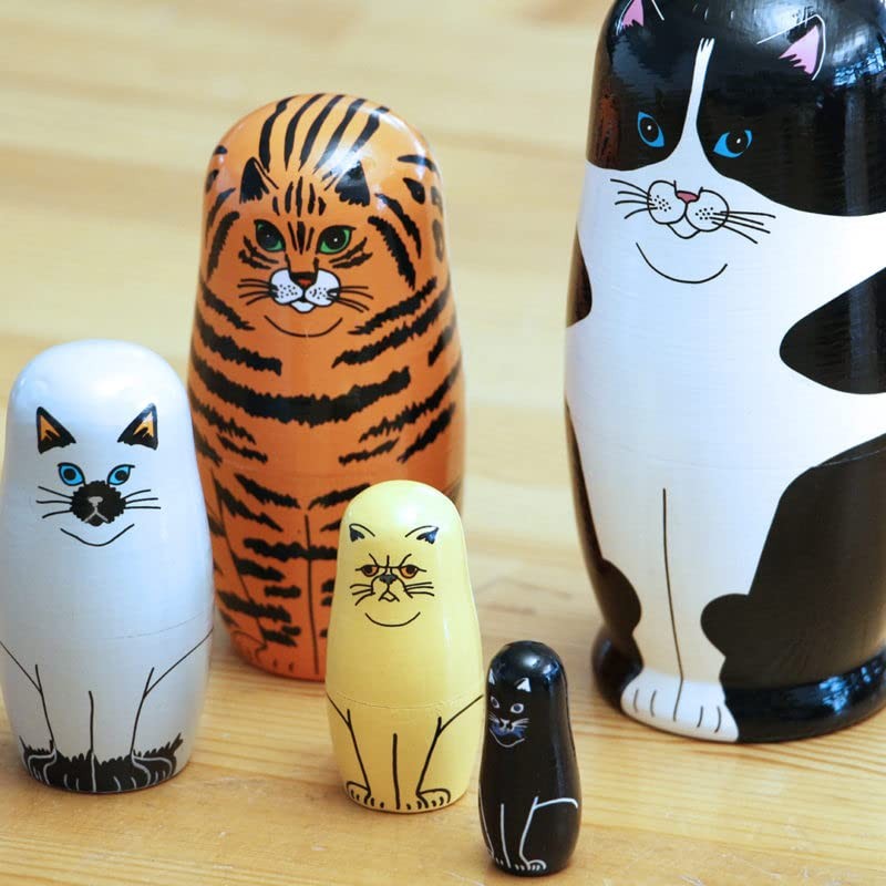 Feline Five MIDORI KOMATSU Feline 5 Matryoshka