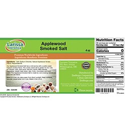 Applewood Smoked Salt (4 oz, ZIN: 526399)