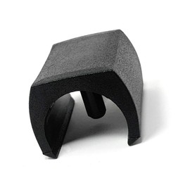 Design61 Clamping Shell Glides, Set of 8, Chair Glides, Floor Glides, Diameter 23-25 mm, Silencer Furniture Glides