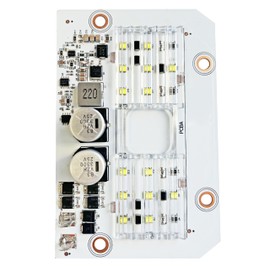 2026 New Upgraded 619917Z 500W Led Light Engine Circuit Board PCBA Replacement for IntelliBrite 5G White LED 55W Pool Light 2nd Generation 2011-Current 601300 601301 601302 601303 601304 601305 ect.