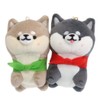 Mascot Key Holder [Nico Nui Pair Plush Ball Chain] Shiba