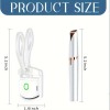 A Set of Eyelash Curlers and a Hair Trimmer Portable