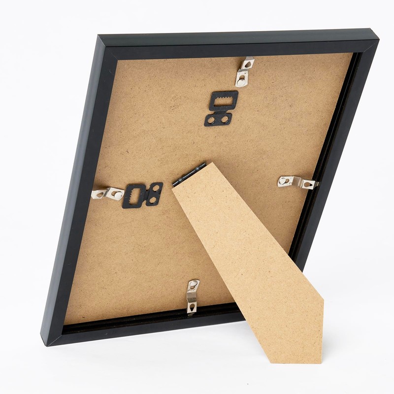 JCJMY 6x10 Picture Frame Black for Wall Hanging or Tabletop,