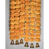 SPHINX Artificial Marigold Fluffy Flowers And Hanging Bells Garlands (Light