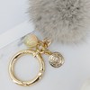 Lala 마이아 밍크털 키링참장식-그레이(MAIAKR004) Maia Mink Fur Keyring Charm -