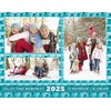 2025 Scrapbook Wall Calendar Spiral-bound (Add Your Own Photos) -