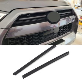 HIGH FLYING For Toyota 4Runner TRD Pro, Sport 2020 2021 2022 2023 2024 Car Accessories Front Middle Grille Matte Blackout Center Grille Inserts Cover Trims ABS 2PCS