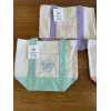 Unbranded NEW TRADER JOE'S MINI CANVAS TOTE PASTEL - SET