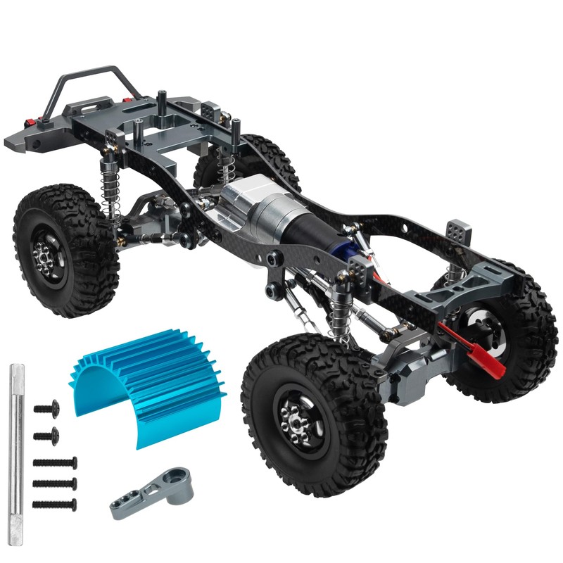 Metal RC Body Chassis Frame 1/12 4WD Frame Kit, Compatible
