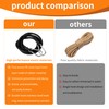 4 pcs 118 Inch Foam Water Pad Mat Bungee Cord,Lily