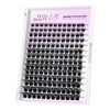 VEYESBEAUTY Lash Clusters Individual Eyelash Extensions Thin & Invisible Band