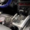 idain Bling Rhinestone Auto Garbage Can Car Trash Can with