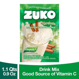 Zuko Horchata Powdered Drink Mix, No Added Sugar Needed, 48 Ct Individual Packets