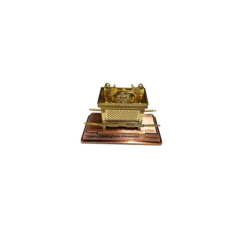 Statue Ark of The Covenant & Testimony Replica on Copper